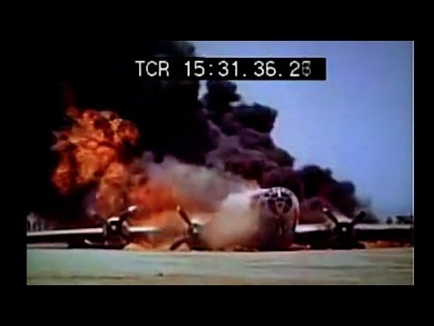 B 29爆撃機　着陸事故　太平洋戦争