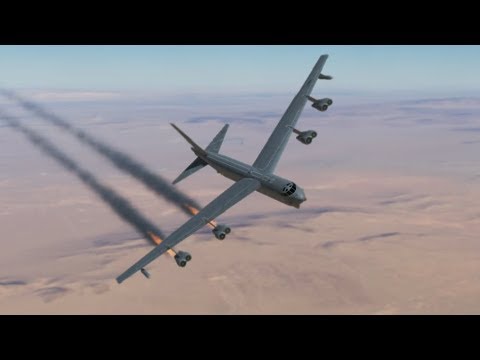 B-52戦略爆撃機ｖｓ空軍基地【DCSWorld】