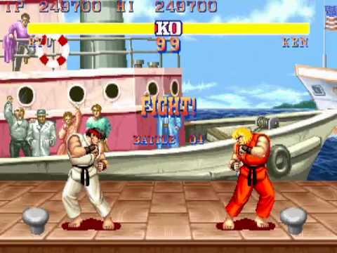 ストリートファイターII / Street Fighter II Ryu ALL part 1 of 2