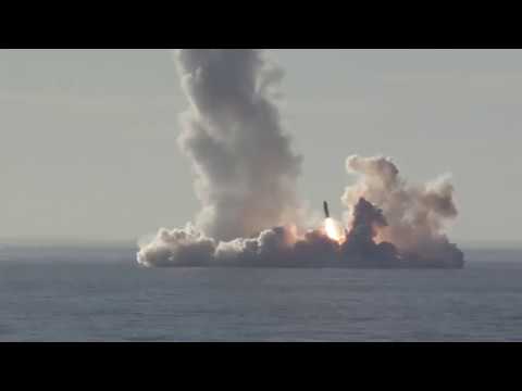 ロシア海軍が次世代SLBM発射！ 全弾が目標に着弾
