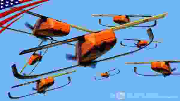 まるでイナゴの大群？超小型ドローンの戦闘機からの空中投下･地上発射･集団自律飛行 - Perdix & LOCUST