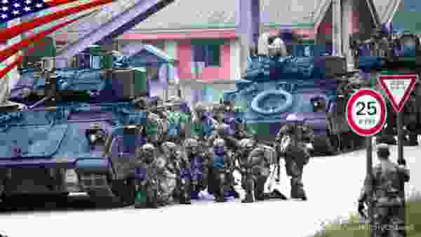 【在韓米軍】韓国で市街戦訓練を行う米軍機甲旅団
