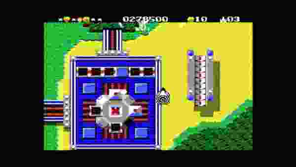 MSX　GALL　FORCE　DEFENSE　OF　CHAOS　プレイ動画　ステージ２
