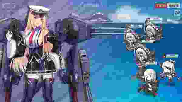 【戦艦少女R】ヴァルキューレ作戦(復刻)－ロフォーテン諸島沖海戦－【E-1】