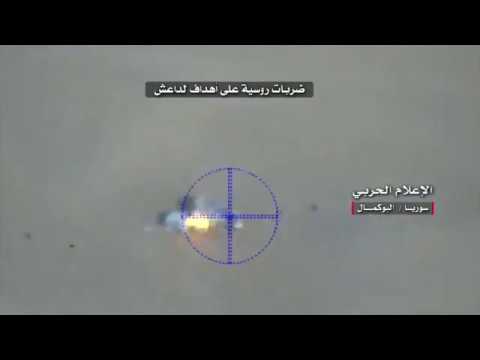 ロシアの無人機 vs イスラム国 シリア空爆