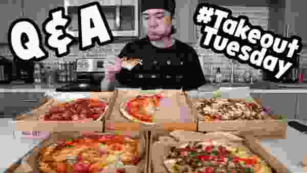 5 Whole Pizzas + Q&A (#TakeoutTuesday ep.2)