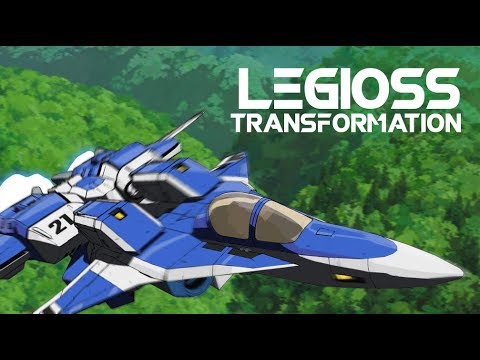 Short film animation Legioss Transformation and Inbit Attack (MOSPEADA / ROBOTECH)