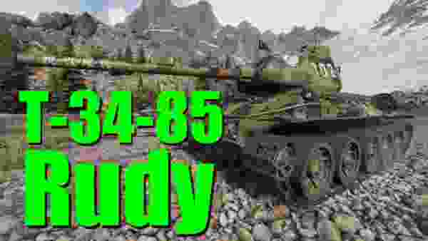 【WoT：T-34-85 Rudy】ゆっくり実況でおくる戦車戦Part715 byアラモンド